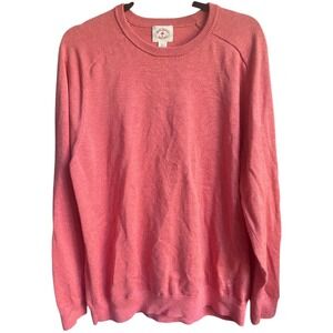 Brooks Brothers Nantucket Red Crewneck‎ Cotton Blend Sweater XL
